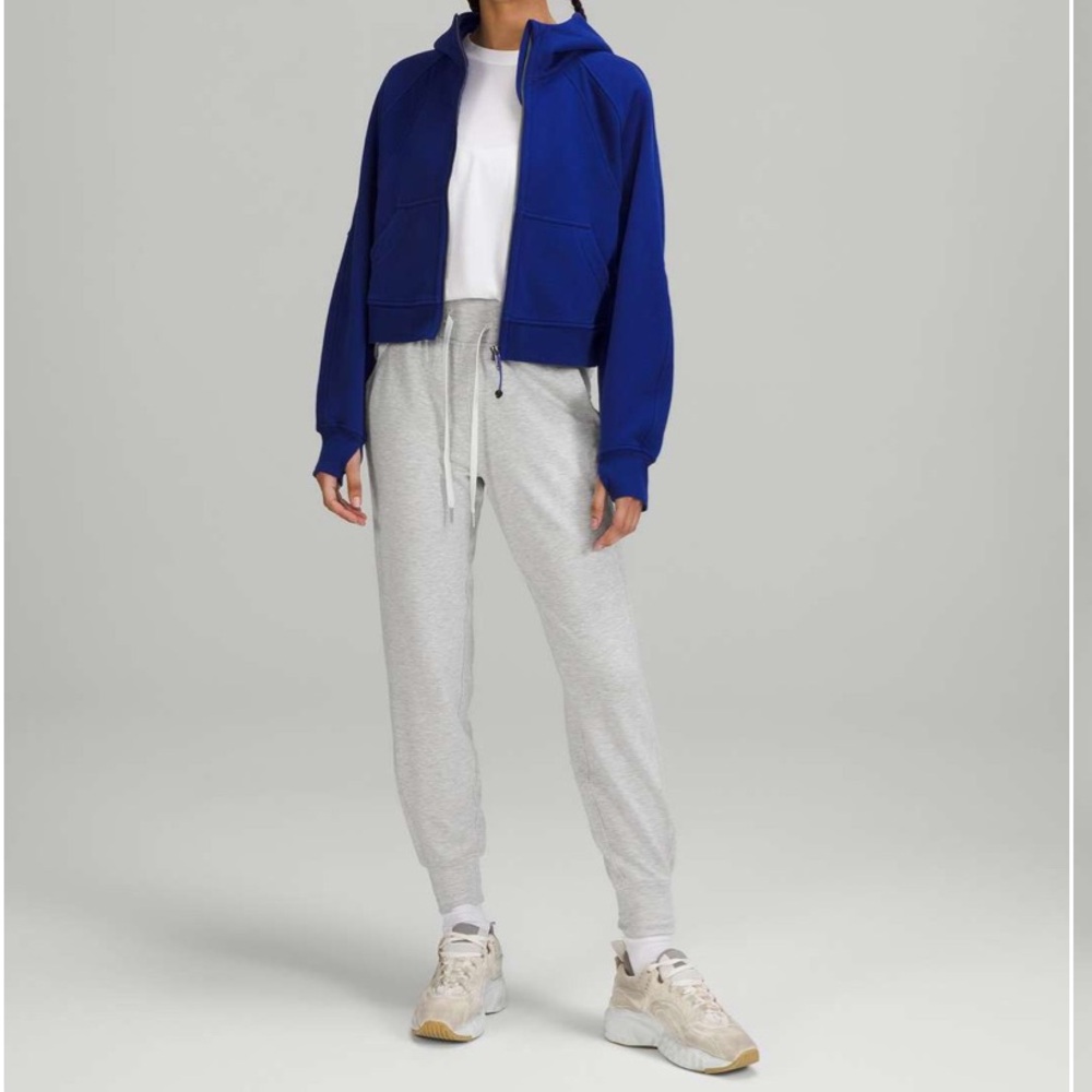 Lululemon Ready to Fleece High-Rise Jogger Heathered Core Ultra Light Grey